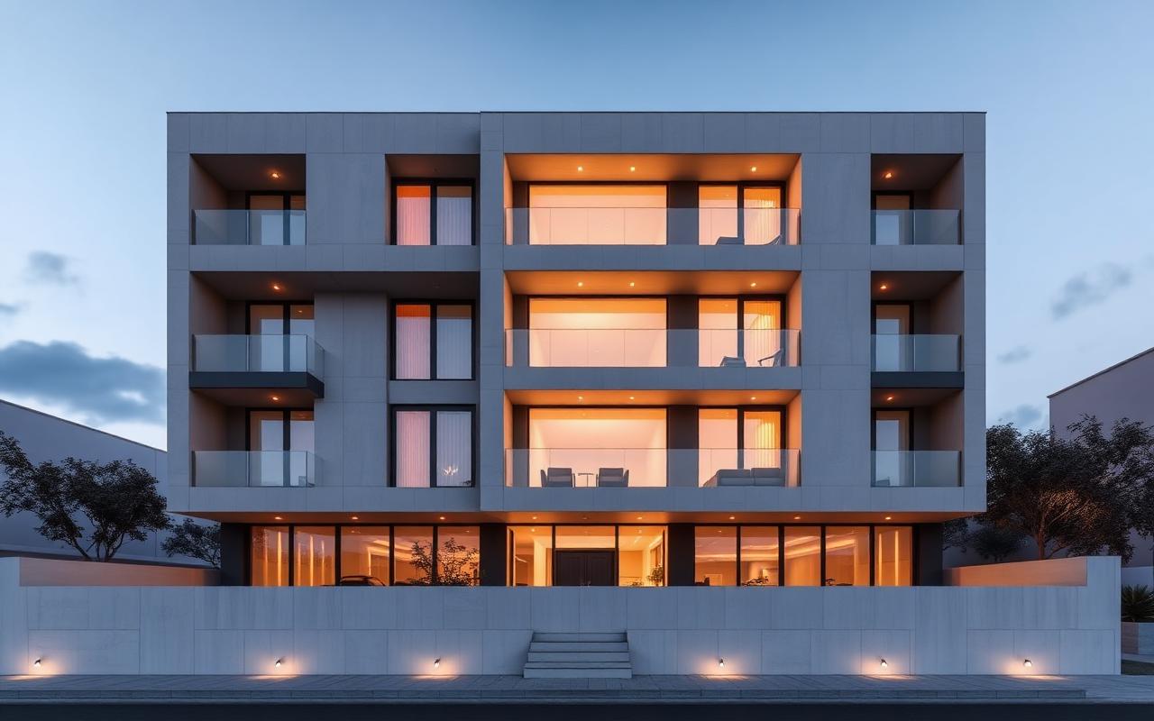 Moon Residence — building elevation
